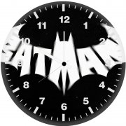 batman dark logo c8 wall clock