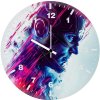 captain america shadow effect fq wall clock