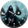 raven art lm wall clock