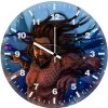 aquaman underwater art cp wall clock