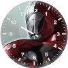 iron man armor 45 h2 wall clock