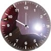 red hood art aw wall clock