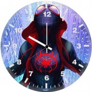 artwork spiderman miles morales kl wall clock