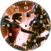 batman vs robin 97 wall clock