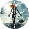 black widow in captain america winter solider ha wall clock