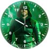 the green arrow rj wall clock