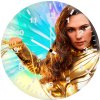 wonder woman 1984 golden armor fz wall clock