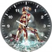 iron man hitman returns oc wall clock
