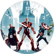 avengers artwork new cv wall clock