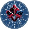spiderman web minimal yv wall clock