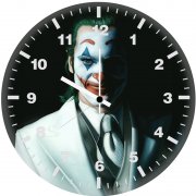 joker folie a deux dark ty wall clock