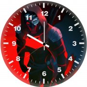 future state red hood ix wall clock