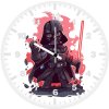 darth vader minimal art z8 wall clock