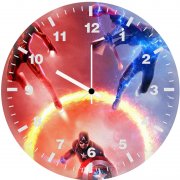 avengers endgame trinity vz wall clock