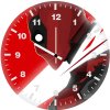 deadpool artwork minimal lv wall clock