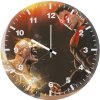 black adam x superman b1 wall clock