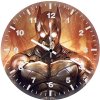 batman eyes glowing ti wall clock