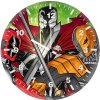 superhero vs supervillain da wall clock