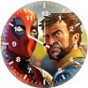 deadpool and wolverine the dna of a hero wh wall clock