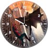 dark knight and bright spider ca wall clock