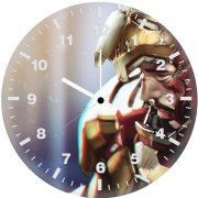 arts iron man new hp wall clock