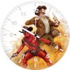 deadpool and wolverine united in battle g4 wall clock