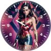 wonder woman unbreakable spirit yu wall clock