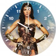 wonder woman l9 wall clock