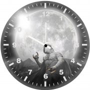 arachnid moon knight mb wall clock