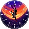 miles morales shadow striker rg wall clock
