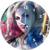 harleyquinnart cl wall clock