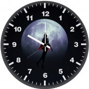 batman into the bat verse 4g wall clock