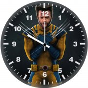 marvel wolverine titan nc wall clock