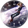 captain marvel new concept artwork 2i wall clock