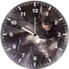 batman sketch artwork es wall clock