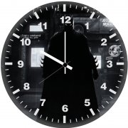 batman alley 0k wall clock