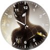 spider new suit gold 1o wall clock