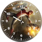 spider man in london sp wall clock