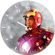 5k iron man r6 wall clock