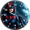 batwoman artwork j9 wall clock