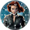 scarlett johansson black widow new 0s wall clock