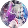 harley quinn fanart 5p wall clock