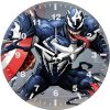 venomized captain america 6l wall clock