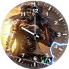 thunder dc we wall clock