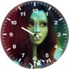 gamora fan art q1 wall clock