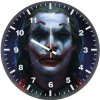 joker closeup sketch ga wall clock