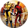 deadpool and wolverine leadership gl wall clock