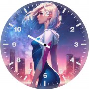 gwen stacy resurrected power pd wall clock