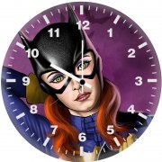 batgirl variant cover dz wall clock