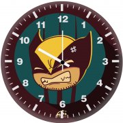 wolverine chibi marvel heroes hh wall clock